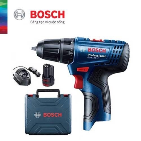 Máy khoan pin Bosch GSR 120-LI (SET 1 pin)