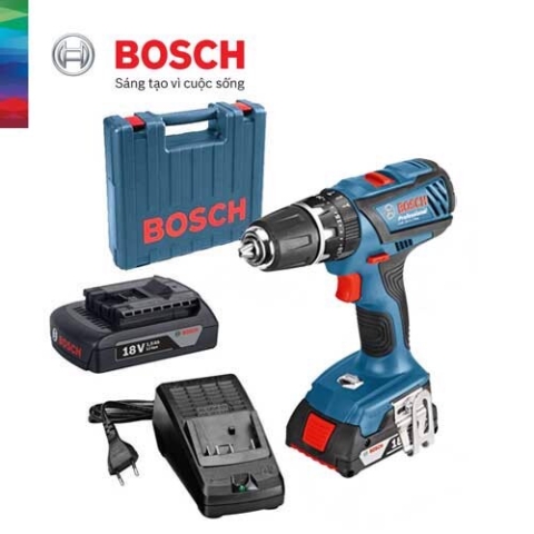 Máy khoan pin Bosch GSR 18-2-LI (18V, 2.0A)