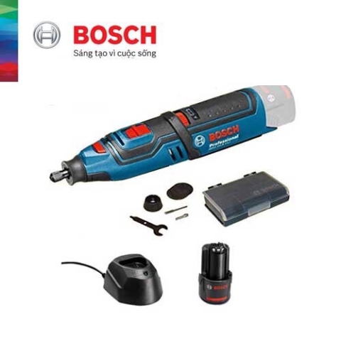Máy xoay đa năng chạy pin Bosch GRO 12V-35 (Set 2Ah)