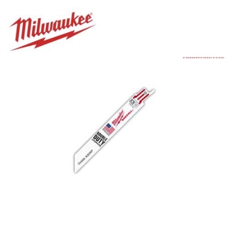 Milwaukee Lưỡi cưa kiếm kim loại the Thin Torch 15cm 14tpi 48-00-4182 (5 cái)_10