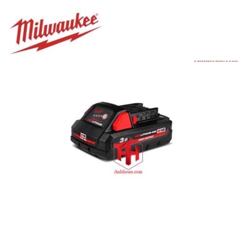 Milwaukee Pin Highoutput M18HB3 RedLithium (18V:3Ah)