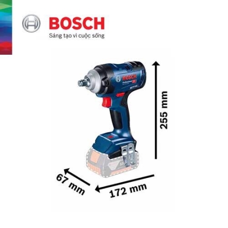 Thân Máy vặn ốc bu lông dùng pin Bosch GDS 18V-400 (SOLO)_10